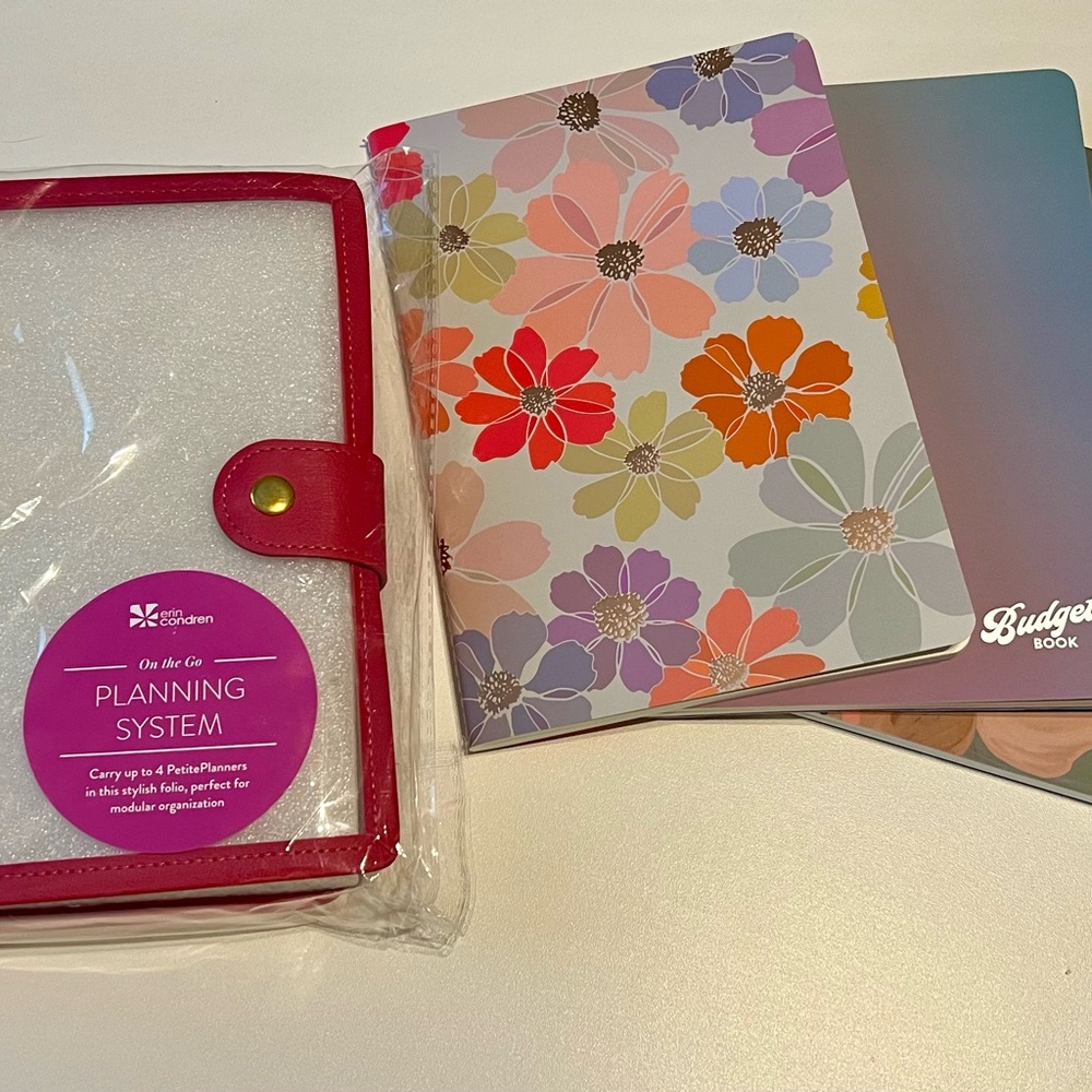 Erin Condren Petite Folio with 3 petite notebooks